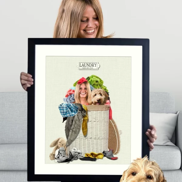 Personalized gifts Dog portrait Mother's day gift